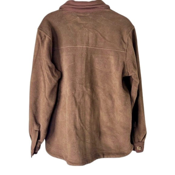 New Women’s BLANKNYC Taupe Fleece Shacket Size M - Picture 4 of 7